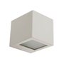 LÁMPARA DE SOBREPONER EN MURO, 4.5W, LUZ CÁLIDA 2700K, BLANCO