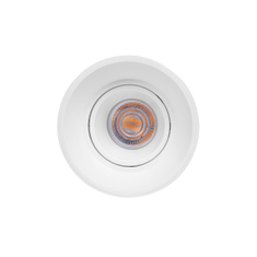 LÁMPARA DE TECHO DE SOBREPONER REDONDA 9.6" 15 W BLANCA