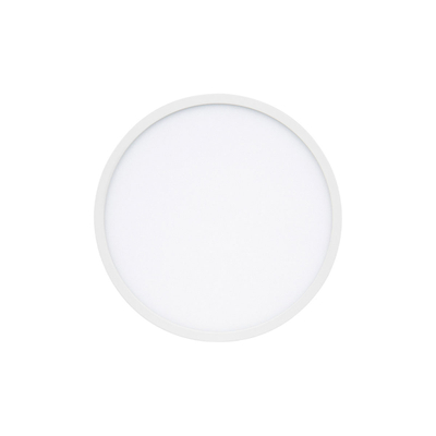 PLAFÓN ILUMINADO LED SOBREPONER CIRCULAR 18 W BLANCO LUZ CÁLIDA