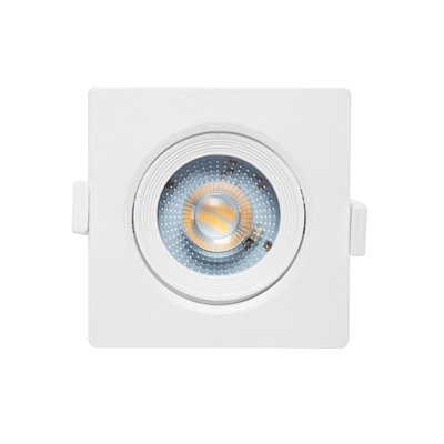 LAMPARA DE EMPOTRAR EN TECHO LED, DIRIGIBLE, 5W, LUZ CALIDA