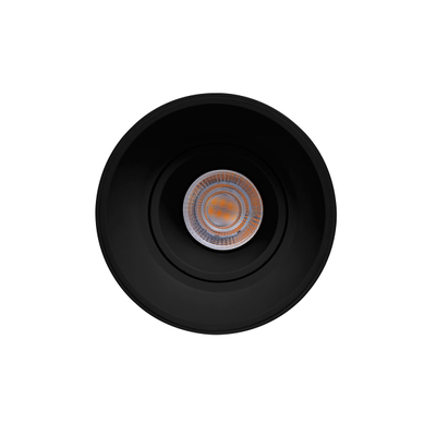 PLAFÓN ILUMINADO LED SOBREPONER CIRCULAR 15 W NEGRO PARA INTERIOR