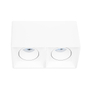 LÁMPARA DE TECHO SOBREPONER FOCO MR16 2X15 W BLANCO PARA INTERIOR