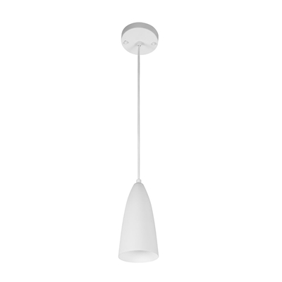 LAMPARA COLGANTE VINTAGE, LUZ CALIDA, 4W, COLOR BLANCO
