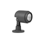 LUZ DE PISO LED EMPOTRABLE IP65 PARA JARDÍN 12 W GRIS PINTADO 1 PIEZA