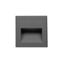 LÁMPARA LED EMPOTRABLE 2 W GRIS LUZ CÁLIDA PARA EXTERIOR