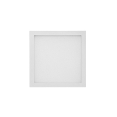PLAFÓN ILUMINADO LED SOBREPONER CUADRADO 12 W BLANCO LUZ FRÍA INTERIOR