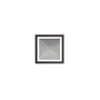 PLAFÓN ILUMINADO LED SOBREPONER CUADRADO 4 W GRIS LUZ CÁLIDA