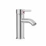 LLAVE PARA LAVABO MONOMANDO CROMO CUELLO BAJO FUNCIONA CON ALTA Y BAJA PRESION