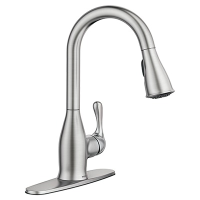 MEZCLADORA DE COCINA KADEN 1H ACERO INOX.