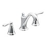 LLAVE PARA LAVABO DUOMANDO CROMO DE 3 ORIFICIOS CON GARANTIA LIMITADA DE POR VIDA