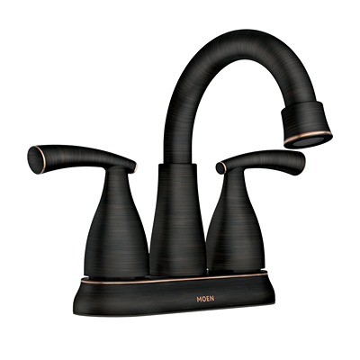 LLAVE PARA LAVABO DUOMANDO BRONCE 3 ORIFICIOS A 4" GARANTIA CONTRA FUGA Y GOTEO