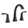 LLAVE PARA LAVABO DUOMANDO NEGRO DE 3 ORIFICIOS CONTRA FUGA Y GOTEO