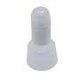 CAPUCHÓN PARA EMPALME DE NYLON PONCHABLE 3 MM 22-14 AWG TRANSPARENTE 12 PIEZAS