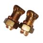 CONECTOR PARA CABLES ELÉCTRICOS DE COBRE BIPARTIDO CALIBRE 8 A 6 AWG COBRE 2 PIEZAS