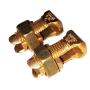 CONECTOR PARA CABLES ELÉCTRICOS DE COBRE BIPARTIDO 6 A 2 AWG COBRE 2 PIEZAS