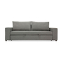 SOFÁ CAMA ALY TELA 239 X 77 X 90 CM GRIS