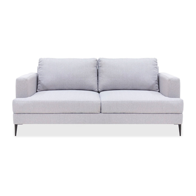 SOFÁ KIAN TELA 3 PLAZAS 210 X 95 X 97 CM GRIS CLARO