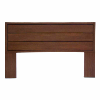 CABECERA KING SUA DE MADERA NOGAL CONTEMPORÁNEA PARA RECÁMARA