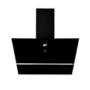 CAMPANA DE COCINA DE PARED 60 CM NEGRO CON FILTRO LAVABLE
