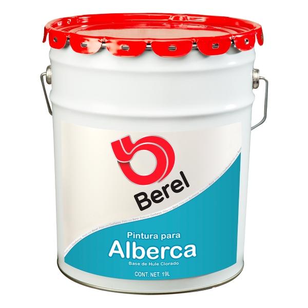 PINTURA BEREL DE ALBERCA AZUL CELESTE 19 L