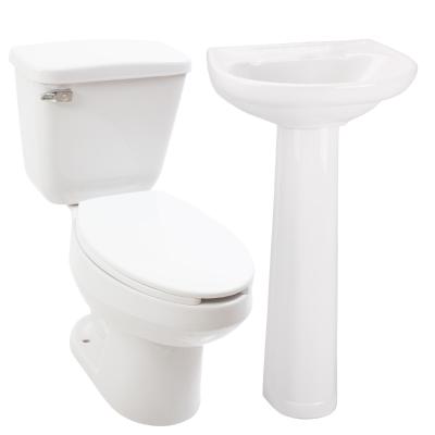 PAQUETE SANITARIO VIENNA PLUS ALARGADO 4.8 L BLANCO AHORRADOR