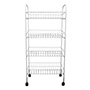 CARRITO RODANTE DE 88.65 X 44.81 X 31.42 CM BLANCO