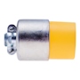 CONTACTO BLINDADO 6.5 X 3.6 CM AMARILLO LEVITON