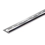 REMATE PARA PISO ALUMINIO TIRATRIM PLATA BRILLANTE 1.08 CM X 2.40 M