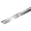 PERFIL DE ALUMINIO EN L TIRATRIM L PLATA BRILLANTE 1.08 CM X 2.40 M