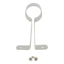 SOPORTE CENTRAL PARA TUBO REDONDO 1 PULGADA PLATA