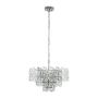 LÁMPARA COLGANTE 001 10 LUCES CALMEILLES 1 NEGRO