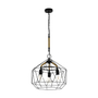 LÁMPARA COLGANTE 3 LUCES COTTINGHAM NEGRO