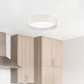 LÁMPARA DE TECHO LED CIRCULAR 22 W CROMO LUZ CÁLIDA PARA INTERIOR