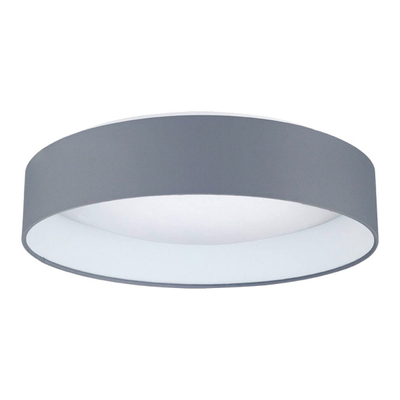 LÁMPARA DE TECHO LED COLGANTE CIRCULAR 18 W CROMO LUZ CÁLIDA INTERIOR