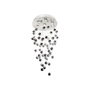 COLGANTE CROMO 50W 7 LUCES