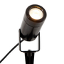 ESTACA DE LUZ LED PARA JARDÍN REFLECTORA 7 W NEGRO 2 PIEZAS