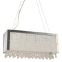 COLGANTE DE CRISTAL CROMO G98 LUCES