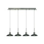 COLGANTE LED CROMO 6W 4L