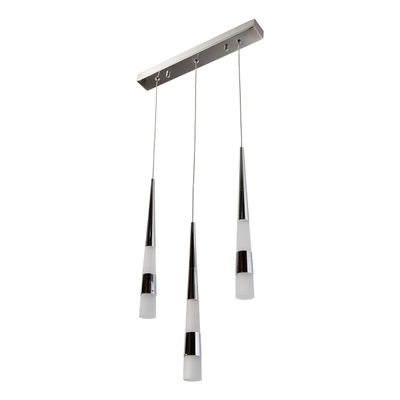COLGANTE LED, CROMO, 3L 12W