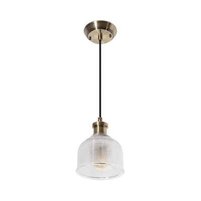 COLGANTE BRONCE 1 LUZ 60W E27