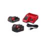 M18 KIT DE ARRANQUE CARGADOR CON BATERÍAS DE 5.0 Y 2.0 AMP