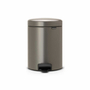 BOTE BASURA NEWI ACERO 5L, BRABANTIA.