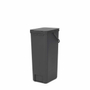 BOTE P/RECICLAR C/ASA RECT GRIS 40L, BRABANTIA.