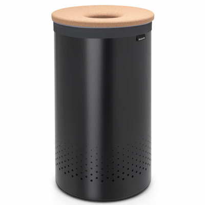 BOTE P/ROPA C/TCORCHO ACERO NGO 60L, BRABANTIA.