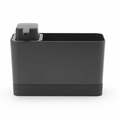 ORGANIZADOR CON DISPENSADOR PLASTICO GRIS, BRABANTIA.