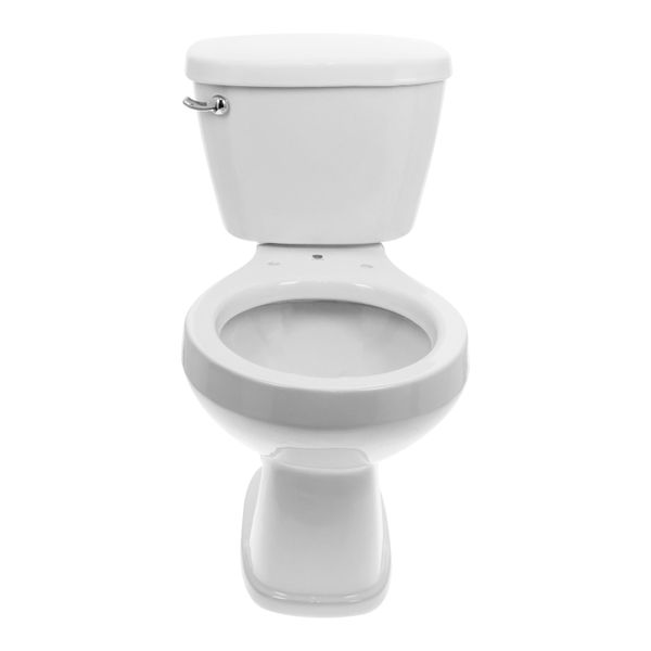 SANITARIO DE DOS PIEZAS AGUAZUL REDONDO BLANCO 4.8 L