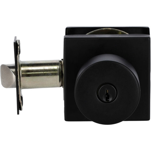 POMO ENTRADA REVERSIBLE ACERO NEGRO MATE