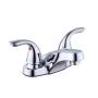 LLAVE PARA LAVABO DUOMANDO CROMO CENTERSET CUELLO ALTO