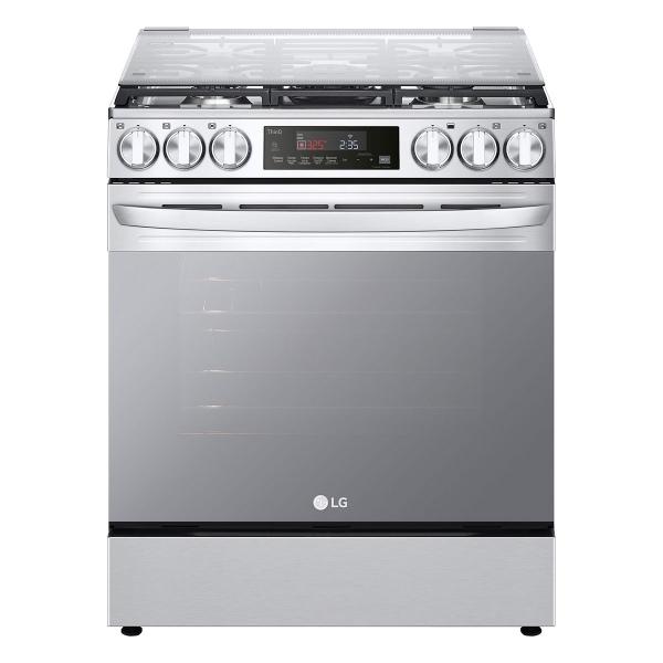 ESTUFA DE PISO GAS LP 30 PULGADAS 5 QUEMADORES CONVECCION