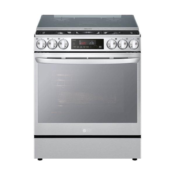 ESTUFA DE PISO GAS LP 30 PULGADAS 5 QUEMADORES AIRFRY
